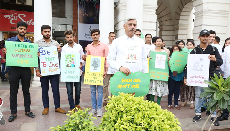 Human Chain Adopt A Tree SBK
