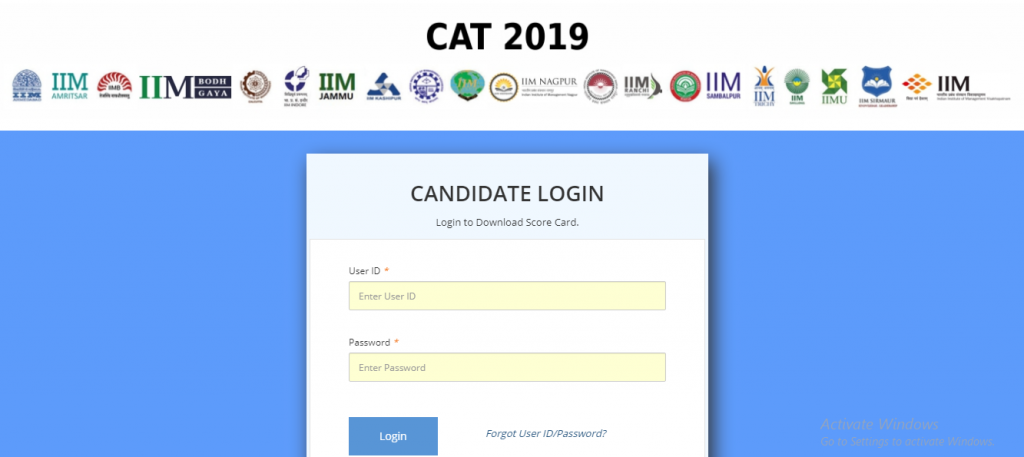 cat 2019 result