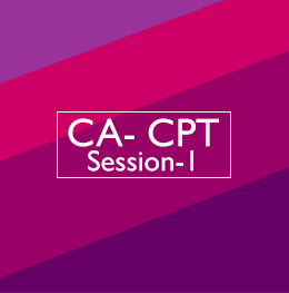 CA-CPT Session-1
