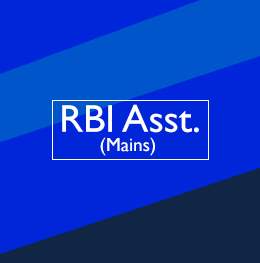 RBI Assistant (Mains)